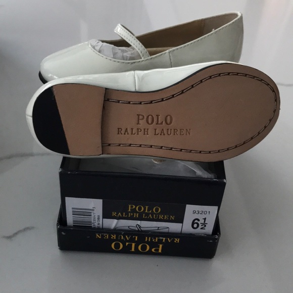 BNIB Polo Ralph Lauren Alyssa Toddler Mary Janes - Picture 5 of 5
